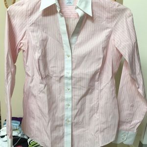 Pink brooks brothers button down